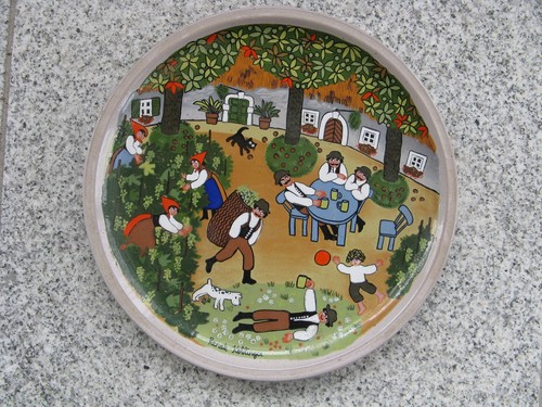 Assiette murale saisons - assiette, 4