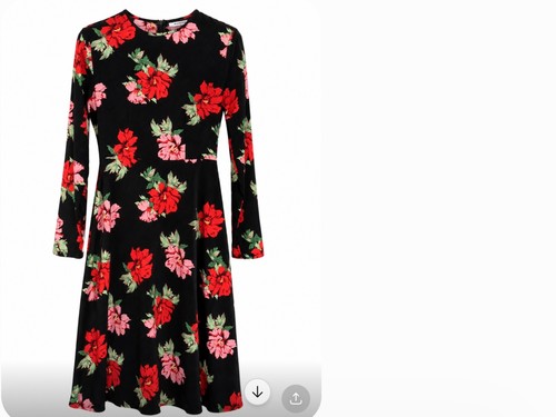 Robe glamouros fleuris - glamouros, xs