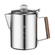 Percolateurs à Café pour Le Camping, Cafetière Percolateur en Acier Inoxydabl...
