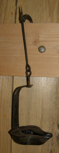 Lampe huile ancienne mine - lampe,