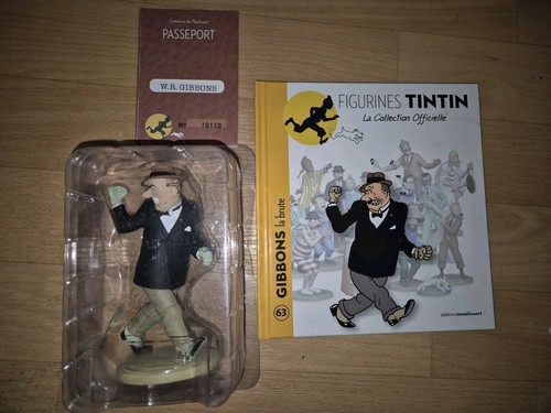 Figurine tintin gibbons - figurine,