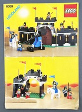LEGO Ref.6059 - LEGOLAND Knights' Bastion (Instructions/Assembly Note)