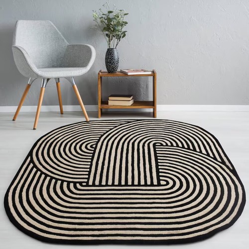 Tapis rond 100 - , laine