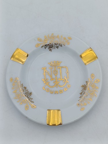 Cendrier vintage porcelaine