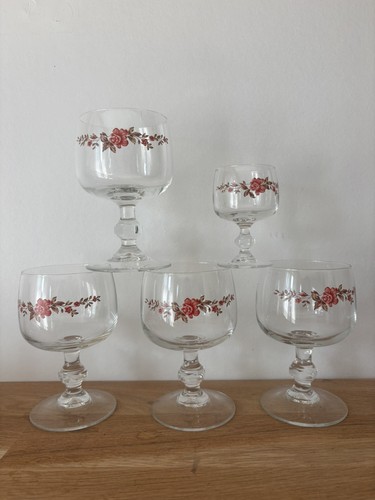 Vintage lot verres à - vintage,