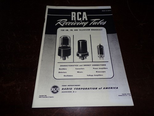 Livre rca receiving tubes - livre, "