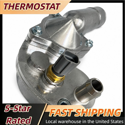 Aluminum coolant thermostat - coolant,