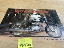 Royal Motorcycle Enfield 500 Sidecar Precision Flyer Catalog Advertising