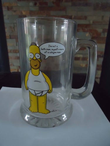 Verre chope biere homer - verre,