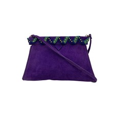 Sac à bandoulière en daim