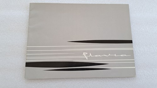 1961 brochure lancia flavia - 1961,