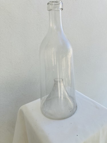 Ancienne bouteille verre - bouteille, en