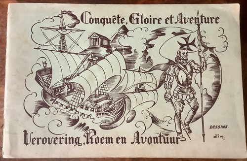 Album chromos conquête - chromos, :