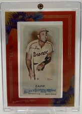 2010 Topps Allen & Ginter Jim Zapp Silk Mini Framed SSP /10 Negro Leagues RARE