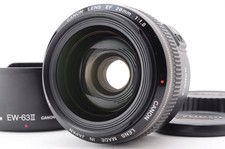 [MINT] Canon EF 28mm f/1.8 USM Wide Angle Lens w/Caps Filter Hood From japan