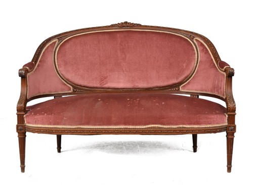 Banquette corbeille style - banquette,
