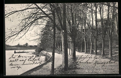 Carte postale neustadt partie - carte, neustadt,