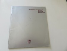 BROCHURE CATALOGUE  PORSCHE