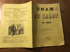 CHAM AU SALON DE 1863 MAISON