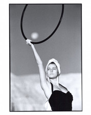 Vintage Gymnastics Print, Silver Print 24x30.5 Circa 1990 <div s