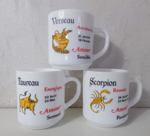 Mugs arcopal signe du - signe,