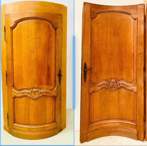 Porte arrondie double face - , en