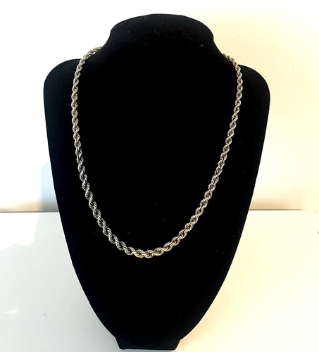 Collier chaine argent - collier, en