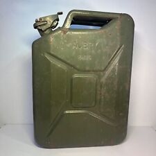 MILITARIA AUBRY PARIS Jerricane Gas Canister French Army Vintage WWI