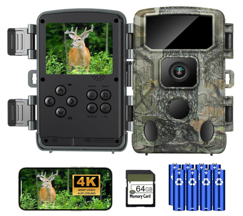 Caméra chasse wifi 64mp - caméra,