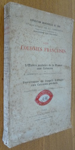 Les colonies francaises - francaises, (1900)