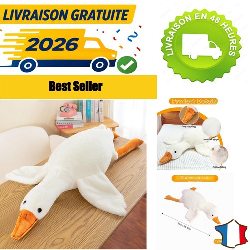 Peluche canard oie xxl cm - peluche,