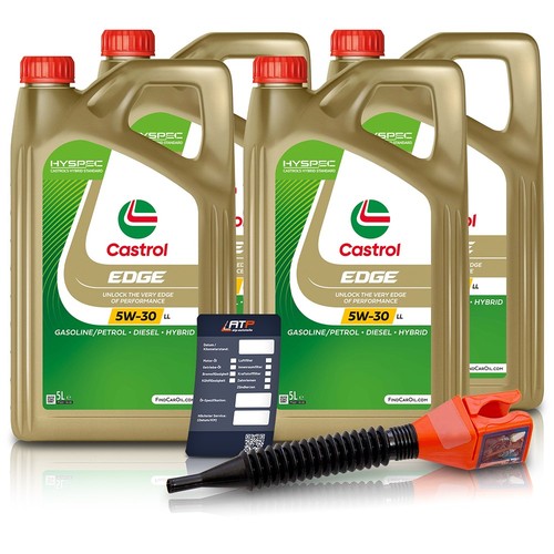 20 litres castrol edge - 5,