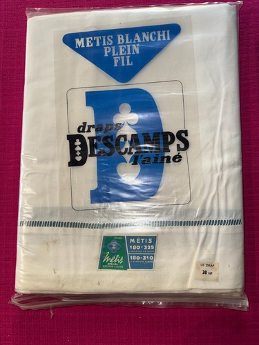 Drap plat descamps ainé - drap,
