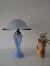 lampe champignon pâte de verre