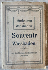 Old postcard notebook WEISBADEN 20 cards - GERMANY