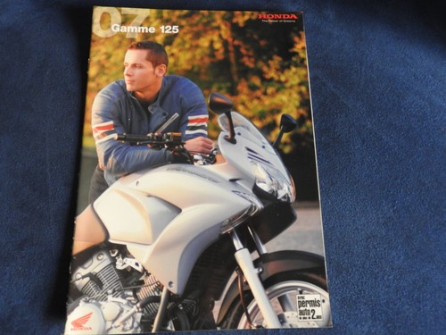 Catalogue moto gamme honda - catalogue,