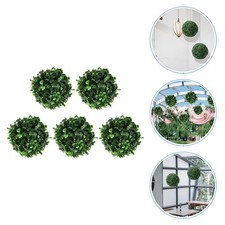  5 Pcs Decorative Garden Plants Boules Topiaires Artificiel Plantes Simulées