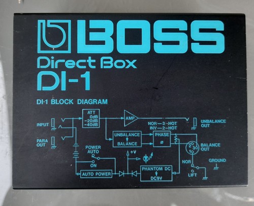 Boss direct box - boss, di-1