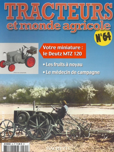 Fascicule tracteurs monde - fascicule, et