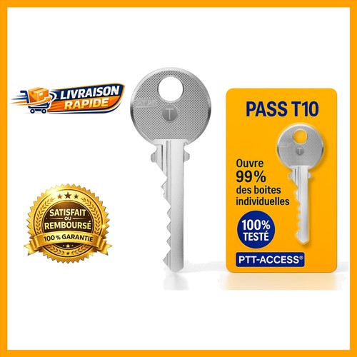 Clé pass ptt t10 - clé,