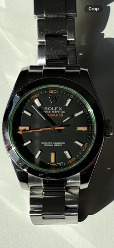 Rolex milgauss 116400gv - rolex, 116400gv-
