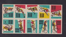 Série  étiquettes allumettes