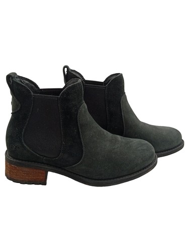 Ugg bottines femme noir - noir, daim