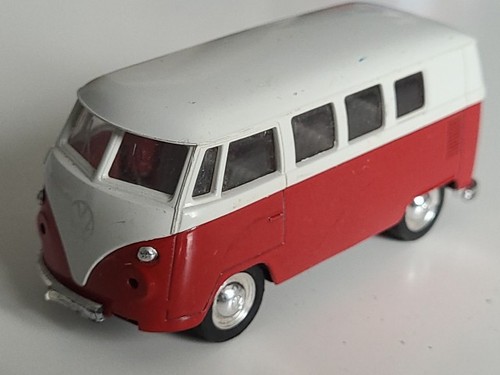 Volkswagen bus combi rouge - volkswagen,