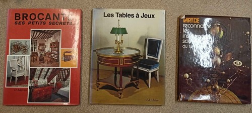 Livres lot brocantes tables - livres,