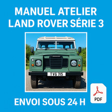 Manuel Atelier Land Rover