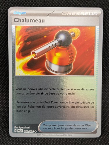 Carte pokemon chalumeau - carte,