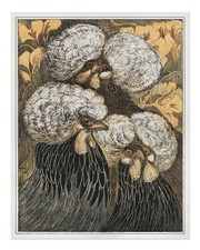 Élégant groupe de poulets
