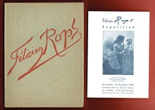 Félicien Rops, L'Art et la Vie, Pierre Mac Orlan Essai critique Jean Dubray 1928