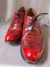 Miz Mooz Womens Nash Oxford Shoes EU 38 US 7.5-8 Cherry Red Patent 
